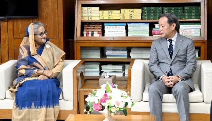JICA's executive senior vice-president calls on PM