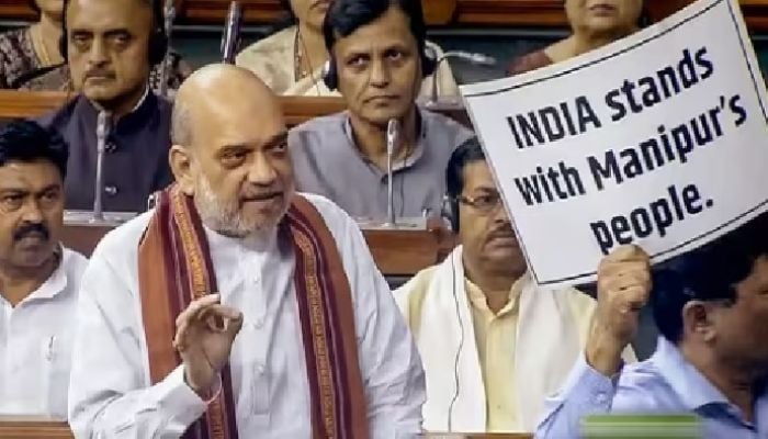 Amit Shah speaks up on Manipur violence