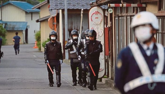 Three injured in Japan train stabbing attack