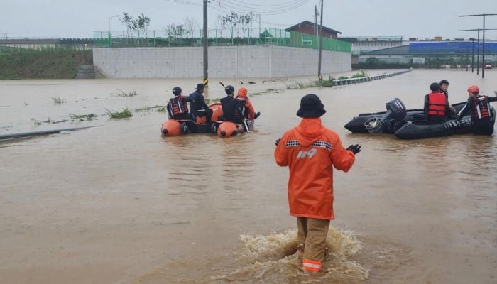 Heavy rains, flooding leave 33 dead in South Korea