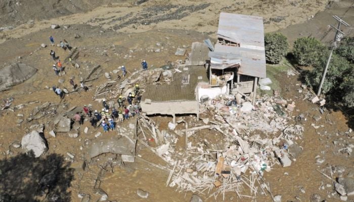 Search for missing paused in Colombia after landslide kills 15