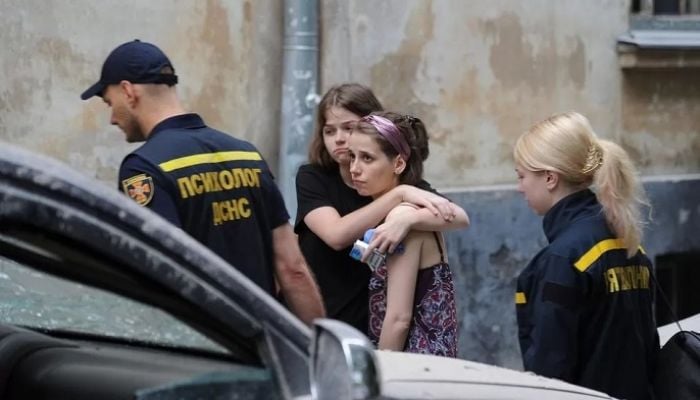 Four killed as Russian strike hits apartments in Lviv