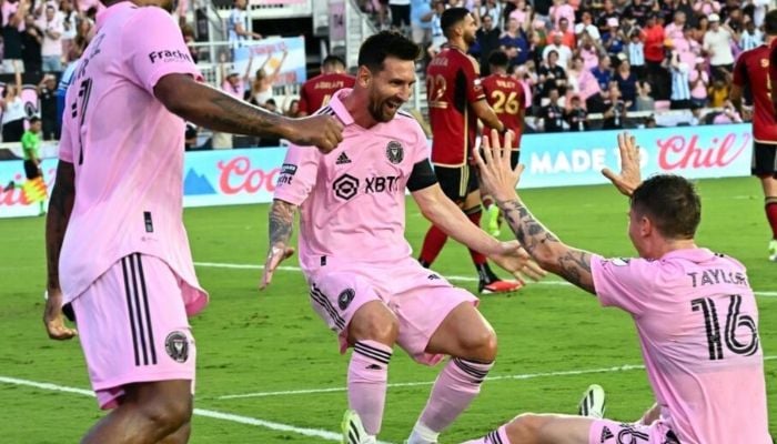 Messi scores twice as Miami crush Atlanta