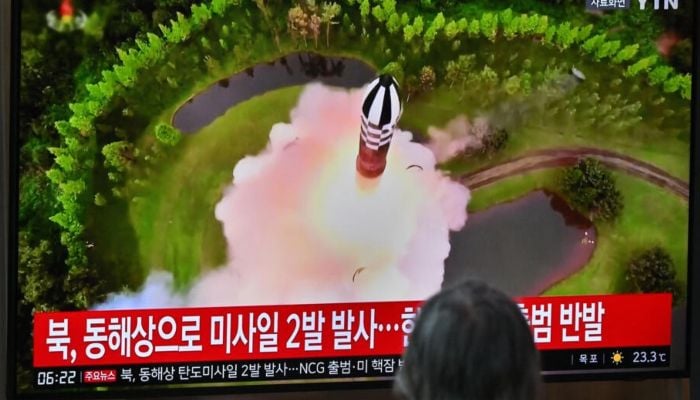 North Korea fires ballistic missile into Sea of Japan