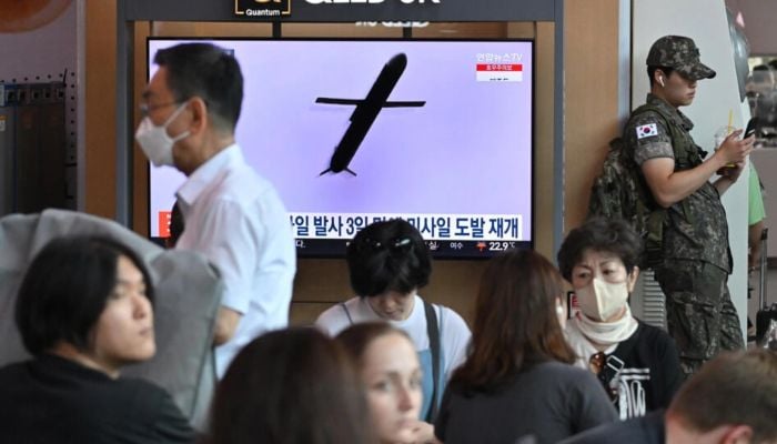 North Korea fires 'several cruise missiles' into sea