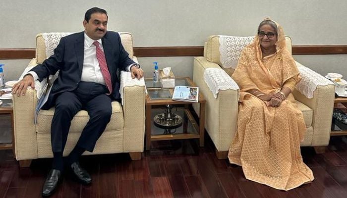 Gautam Adani calls on PM