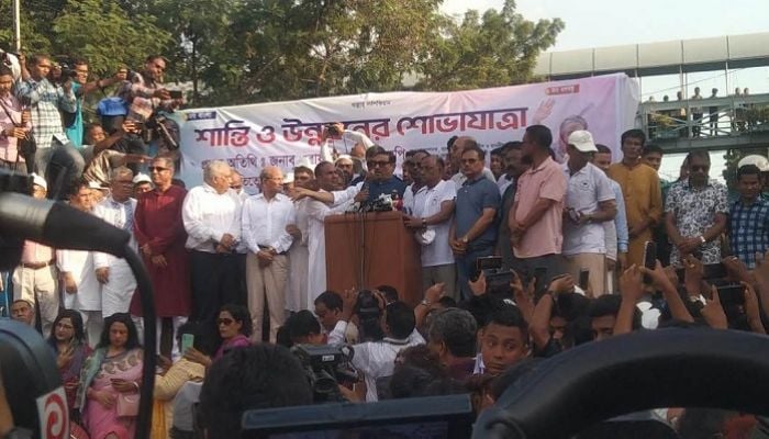 US has no headache over BNP's caretaker govt demand: Quader