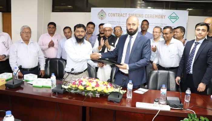 Deal signed to utilise electricity in railways