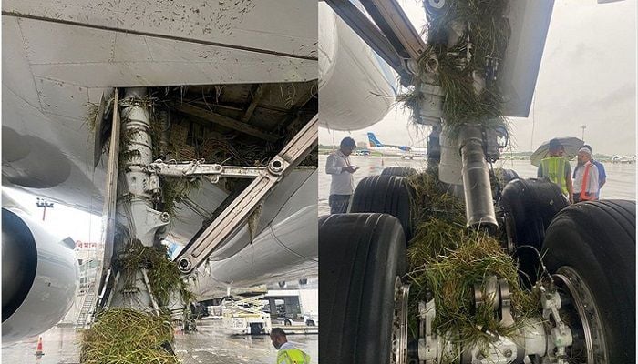 Saudia plane veers off HSIA runway