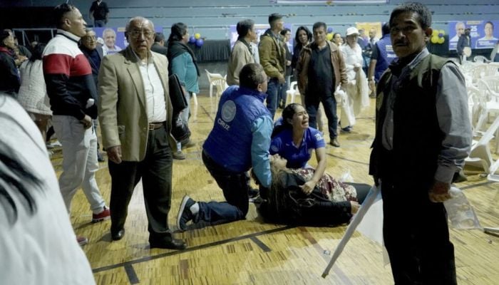 Ecuadoran presidential candidate shot dead after rally
