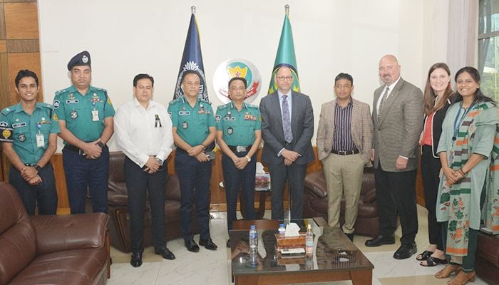 US Ambassador Peter Haas calls on DMP commissioner