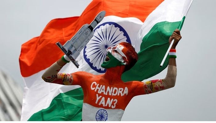 Reactions as India's Chandrayaan-3 makes historic moon landing