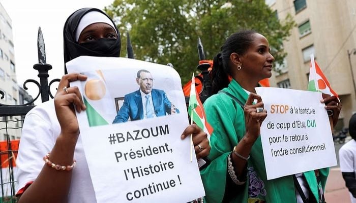 France backs West Africa's bid to undo Niger coup