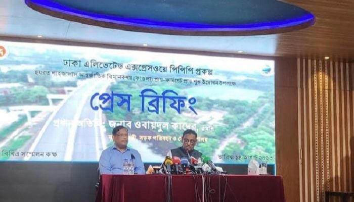 PM to open elevated expressway on Sept 2, Bangabandhu Tunnel on Oct 28