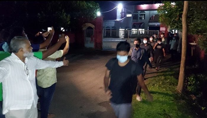 32 including 24 BUET students released from jail