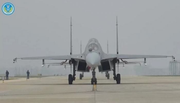 Taiwan detects 42 warplanes in Chinese military drills