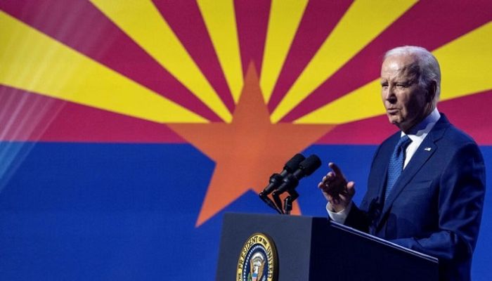 US democracy in peril: Biden
