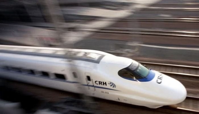 China launches first cross-sea bullet train line