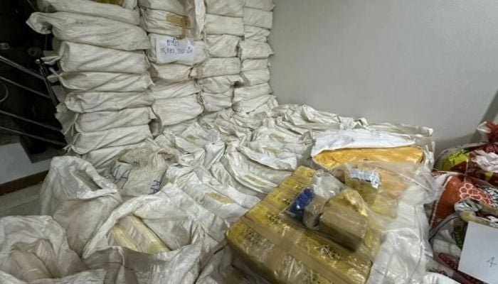 Thai police seize drugs worth $8 million