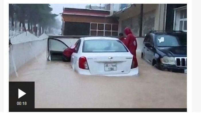 10,000 missing as dams burst in Libya floods
