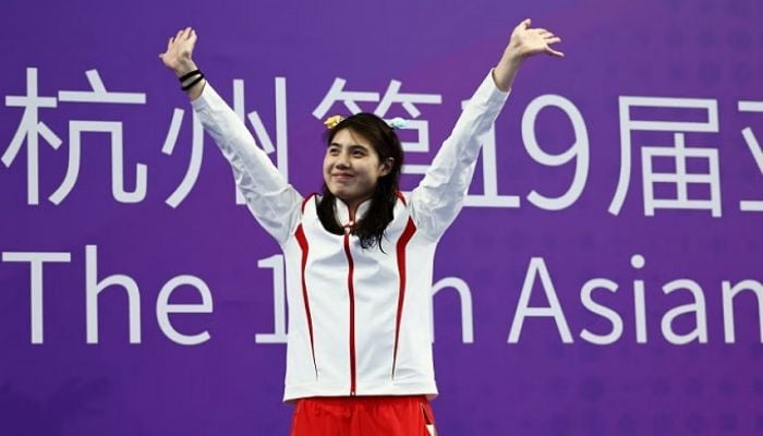Zhang's brilliant Asiad continues with fifth gold medal