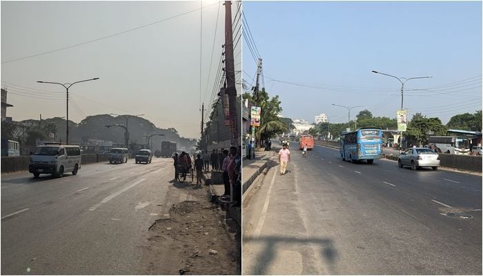 Traffic almost normal in Dhaka city