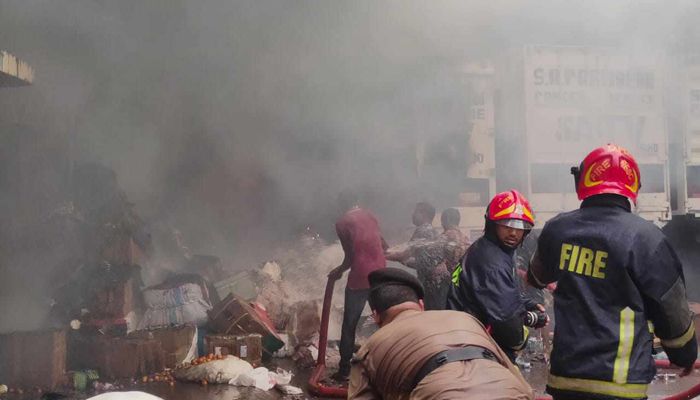 Fire at Kakrail building under control