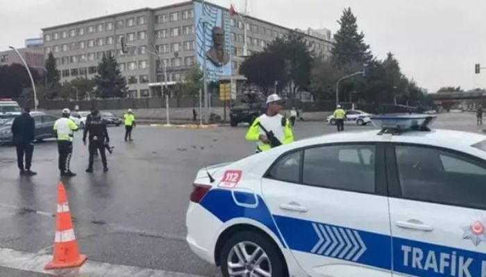 Blast reported near Turkey parliament building