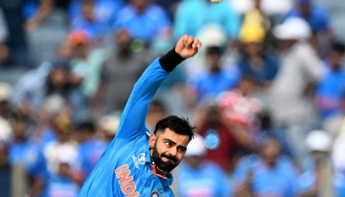Kohli bowls for first time in six years