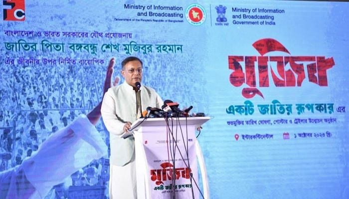 'Mujib-The Making of a Nation’ to hit theatres Oct 13