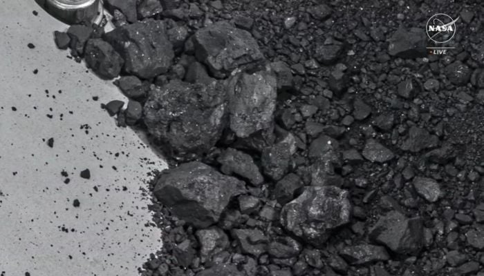 NASA asteroid sample contains life-critical water and carbon