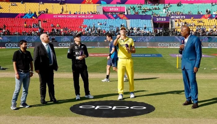 New Zealand win toss, bowl first against Australia
