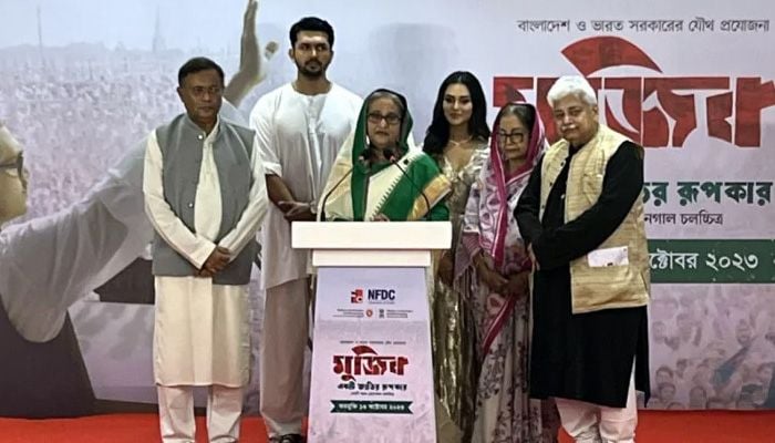 Mujib biopic will present Bangladesh history to people: PM
