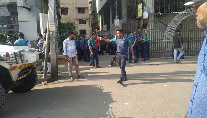 Security beefed up at Nayapaltan-Motijheel