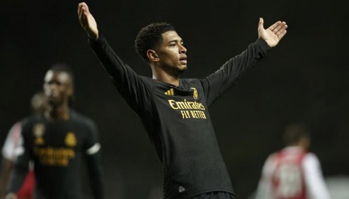 Three in three for Bellingham as Real Madrid win in Braga