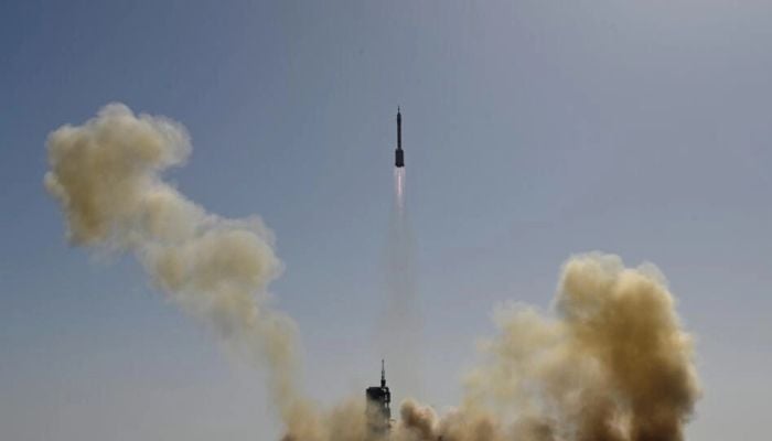 China's youngest-ever astronaut crew head to space station