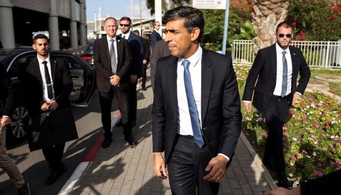 UK stands with you: Sunak tells Israel