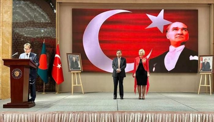 Turkish embassy in Dhaka celebrates 100th Republic Day