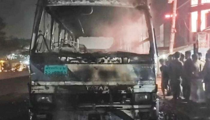 12 vehicles torched in 15 hours