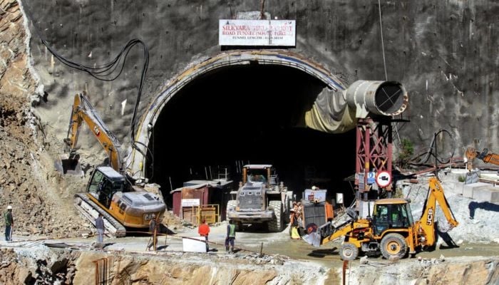 India considering new shaft to free trapped tunnel workers