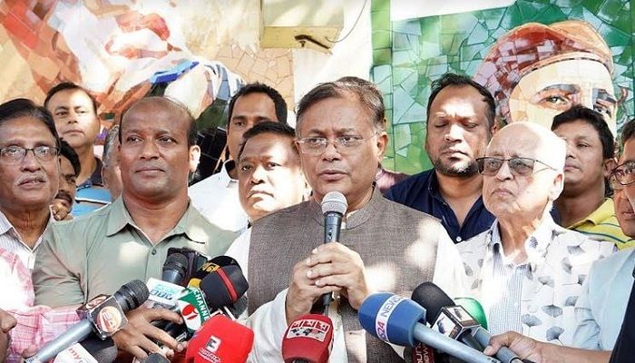 Dialogue can be held with political parties, not with arsonists: Hasan