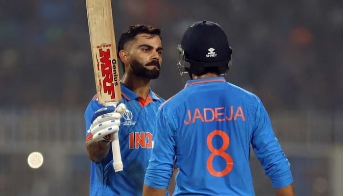Kohli equals Tendulkar's milestone with ton