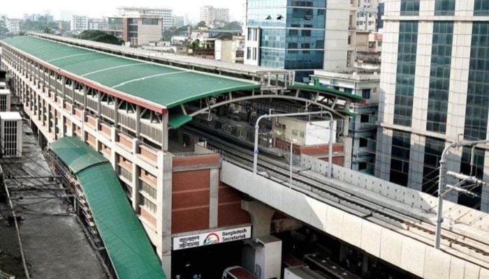 Agargaon-Motijheel metro line opens to public on Nov 5