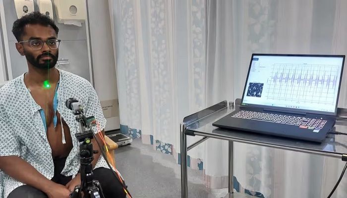 AI laser that reads heartbeat could replace stethoscopes