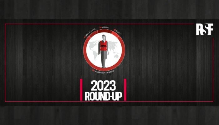 Number of journalists killed on job in 2023 declines: RSF