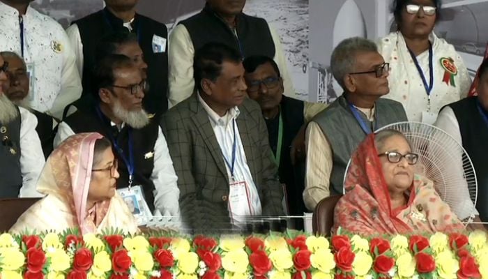 Sheikh Hasina joins rally in Tungipara 