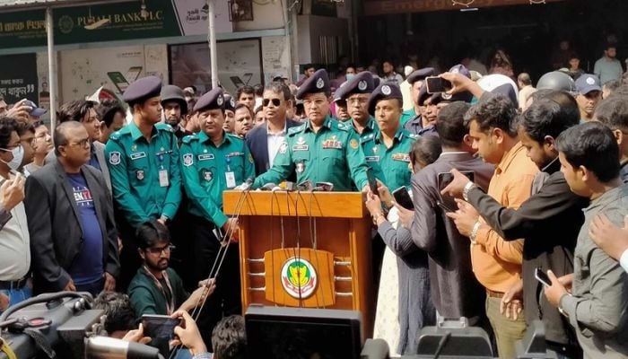 Police terms Tejgaon train fire as sabotage