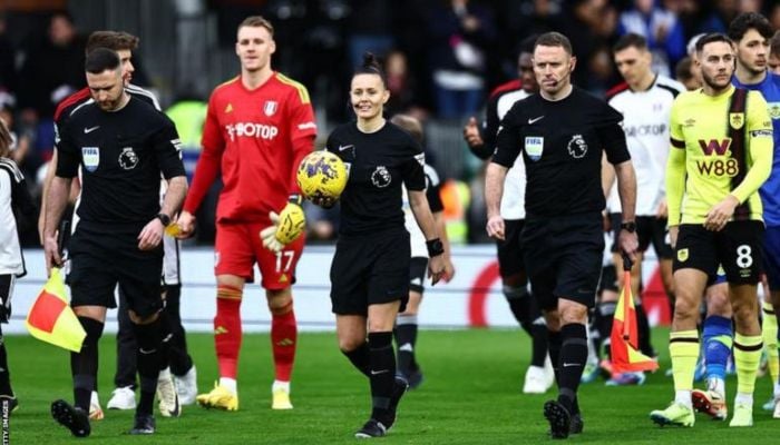 Welch becomes first Premier league woman referee