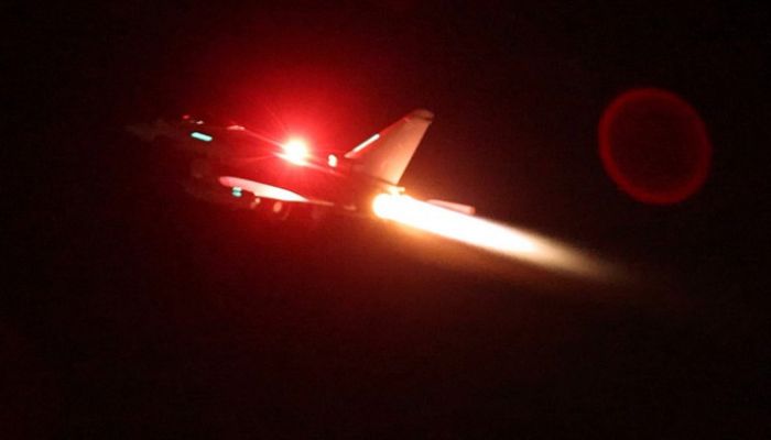 US, Britain carry out strikes against Houthis