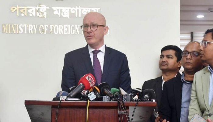 Head of EU delegation holds 'forward looking discussion' with Hasan